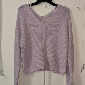 Sincerely Jules Lilac V-Neck Sweater